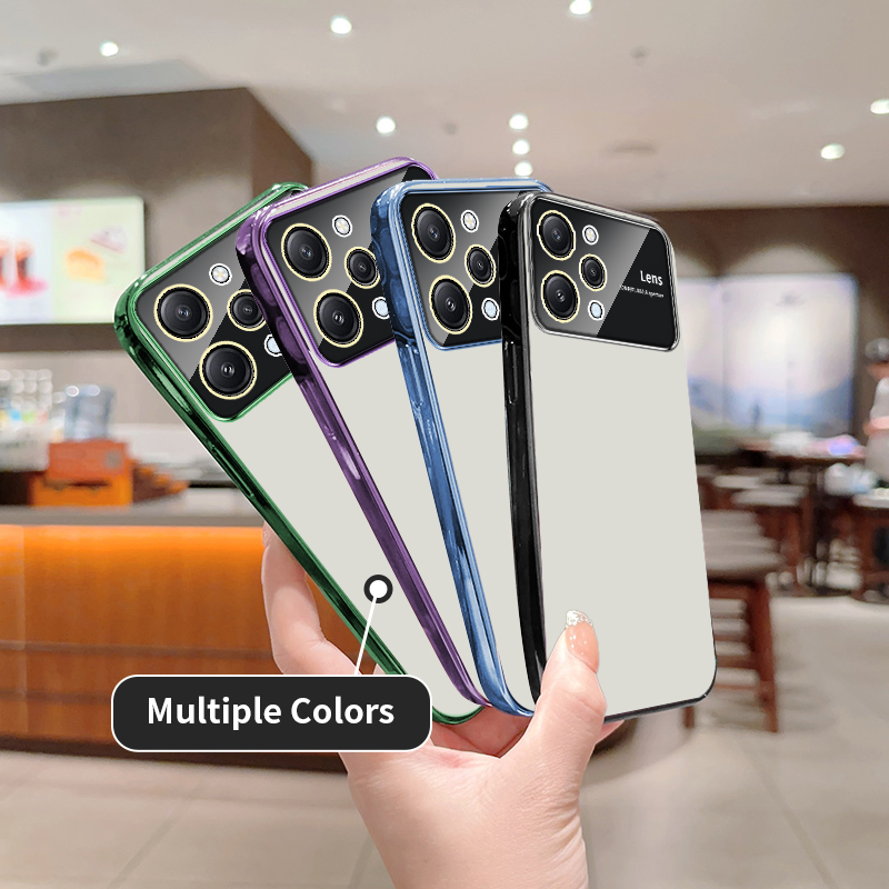 Ốp Điện Thoại tpu Mềm Mạ Điện Cho xiaomi redmi note 12 12s 11 10 9 pro 11s 10s 9s