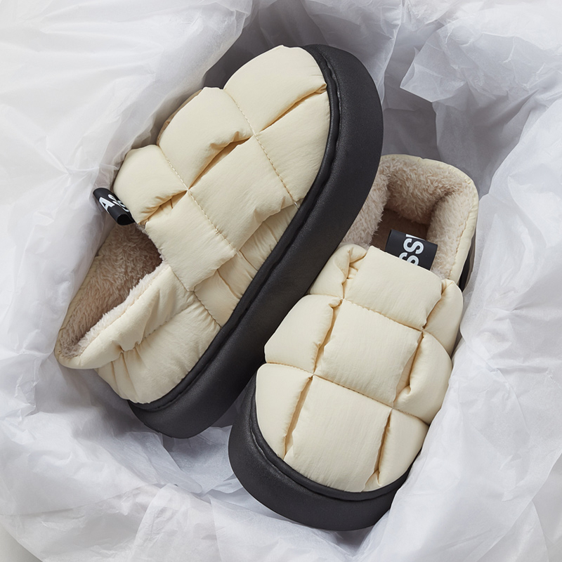 Utune Giày Lót Lông Giữ Ấm Chống Trượt Thời Trang Mùa Đông