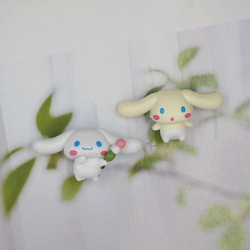 Bộ 5 Mô Hình Nhân Vật Hoạt Hình sanrio Nhật Bản 2cm Bằng pvc