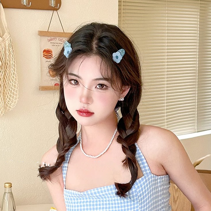 Kẹp Tóc mini Hình Hoa Thời Trang Hàn Quốc Dễ Thương y2k