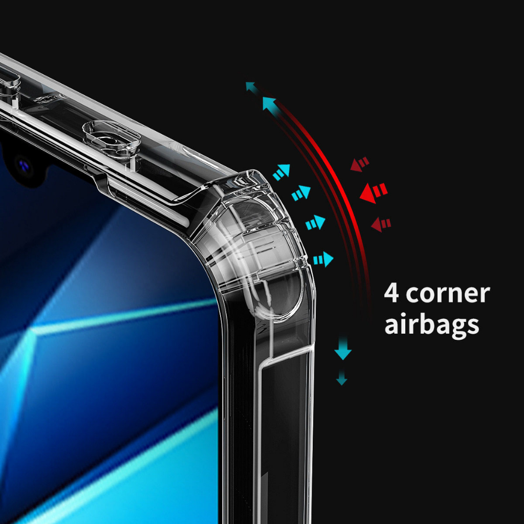 Vỏ Bao Da Điện Thoại acrylic Trong Suốt Chống Sốc Cho Tecno Pova Neo 3 Case Pova 5 Pro 4 2 Ốp