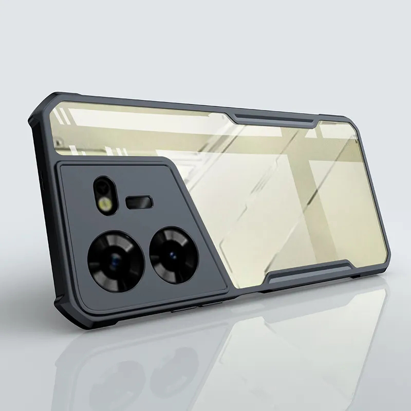 Vỏ Bao Da Điện Thoại acrylic Trong Suốt Chống Sốc Cho Tecno Pova Neo 3 Case Pova 5 Pro 4 2 Ốp