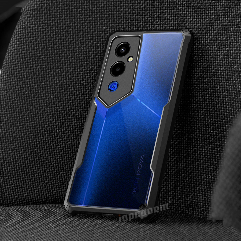 Vỏ Bao Da Điện Thoại acrylic Trong Suốt Chống Sốc Cho Tecno Pova Neo 3 Case Pova 5 Pro 4 2 Ốp