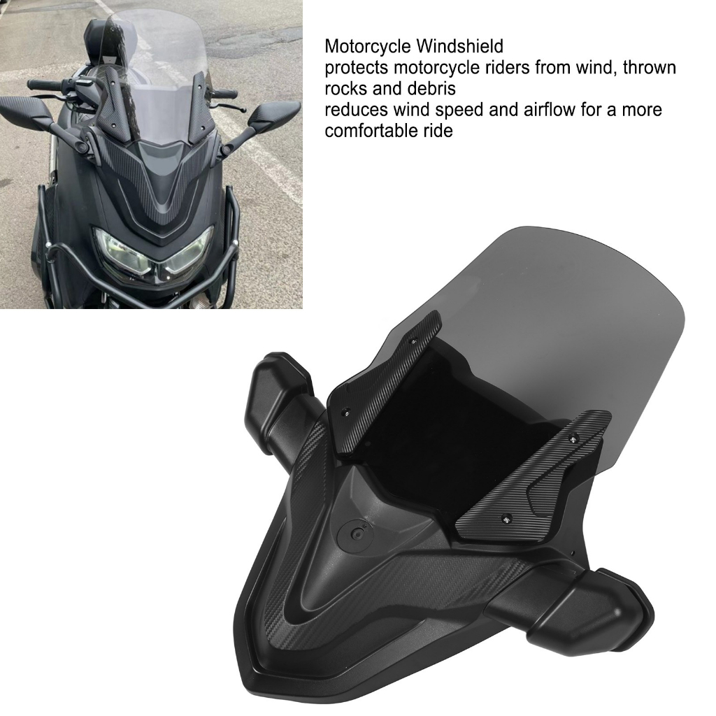 Có thể bán buôn Kính Chắn Gió Xe Máy Kèm Gương Chiếu Hậu Dành Cho nmax 155 20 vermont055 Hàng giao ngay