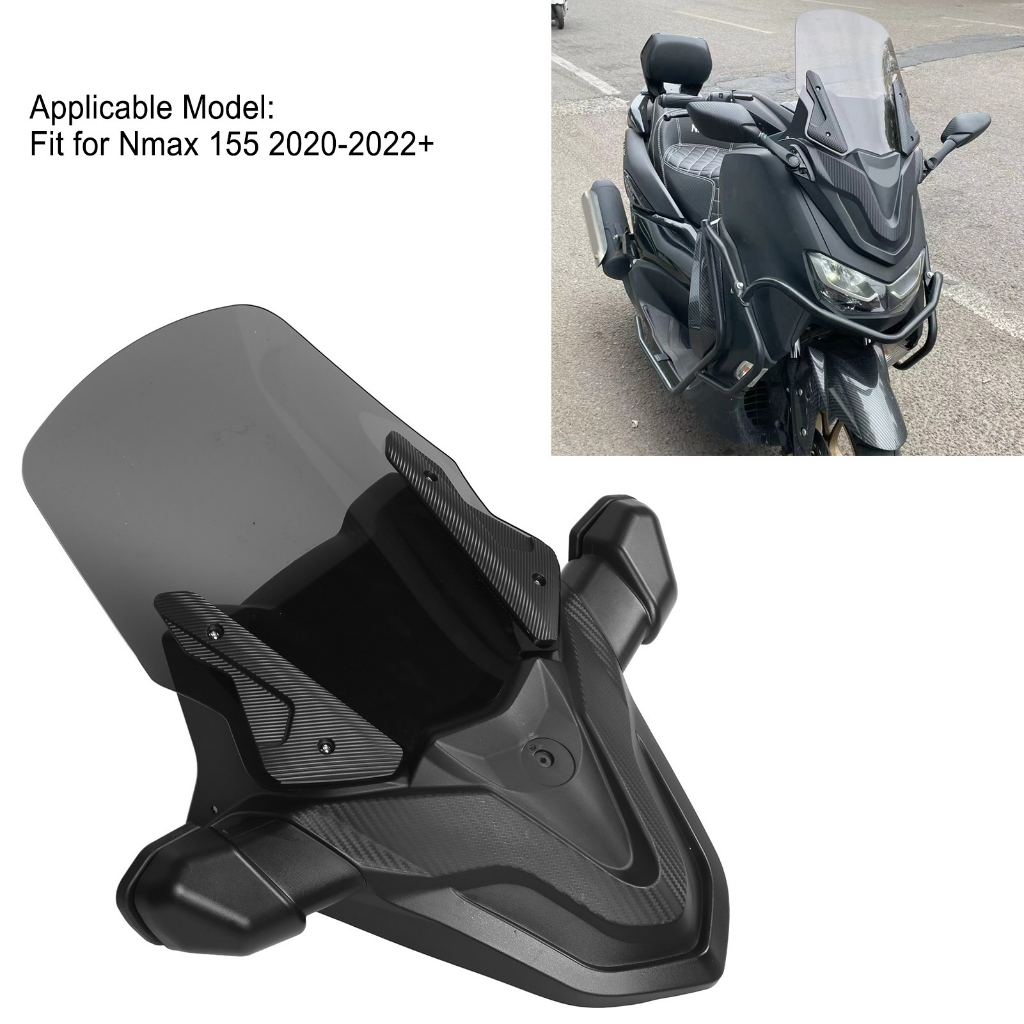 Có thể bán buôn Kính Chắn Gió Xe Máy Kèm Gương Chiếu Hậu Dành Cho nmax 155 20 vermont055 Hàng giao ngay