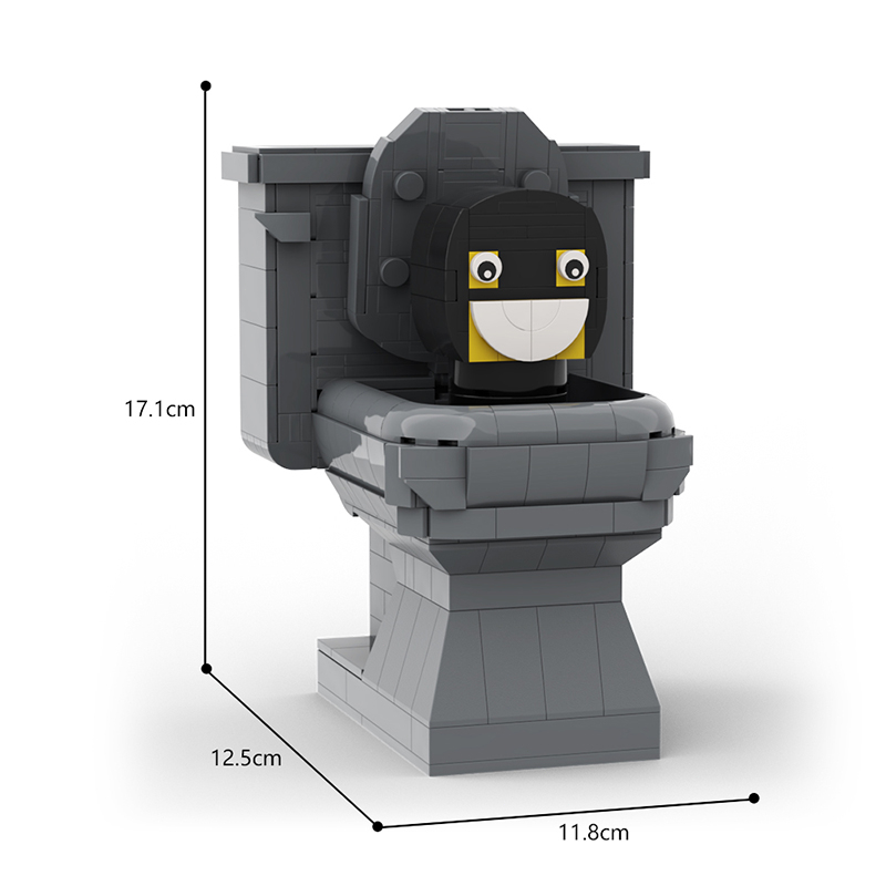 Buick Bộ Đồ Chơi Lắp Ráp toilet vs Lạc Đà 467 Mảnh Cho Bé