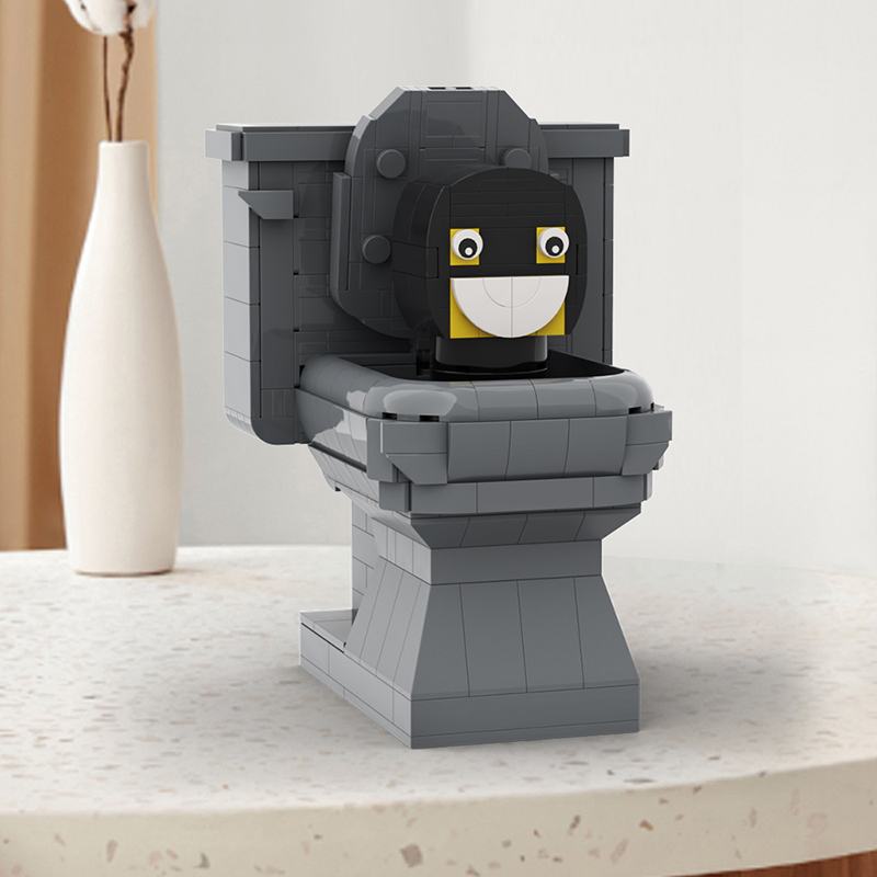 Buick Bộ Đồ Chơi Lắp Ráp toilet vs Lạc Đà 467 Mảnh Cho Bé