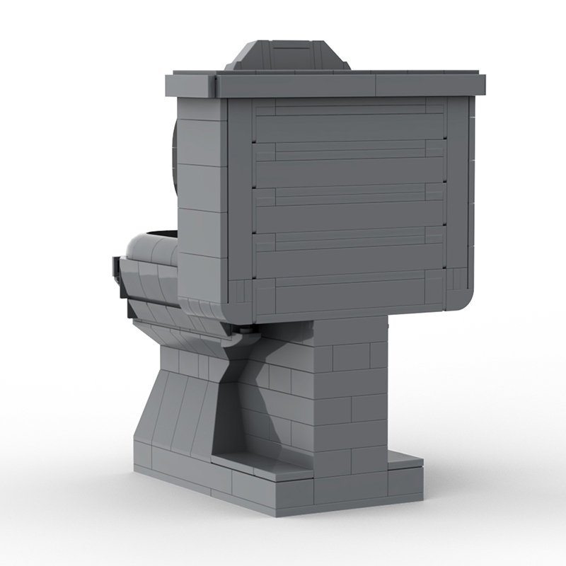 Buick Bộ Đồ Chơi Lắp Ráp toilet vs Lạc Đà 467 Mảnh Cho Bé