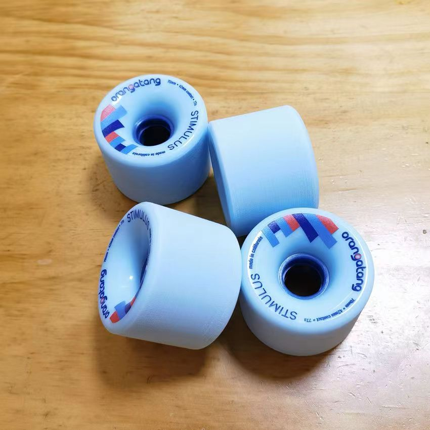 Bánh Xe Ván Trượt Dài 70mm 70 * 42mm 85a Độ Bền Cao Chống Mài Mòn