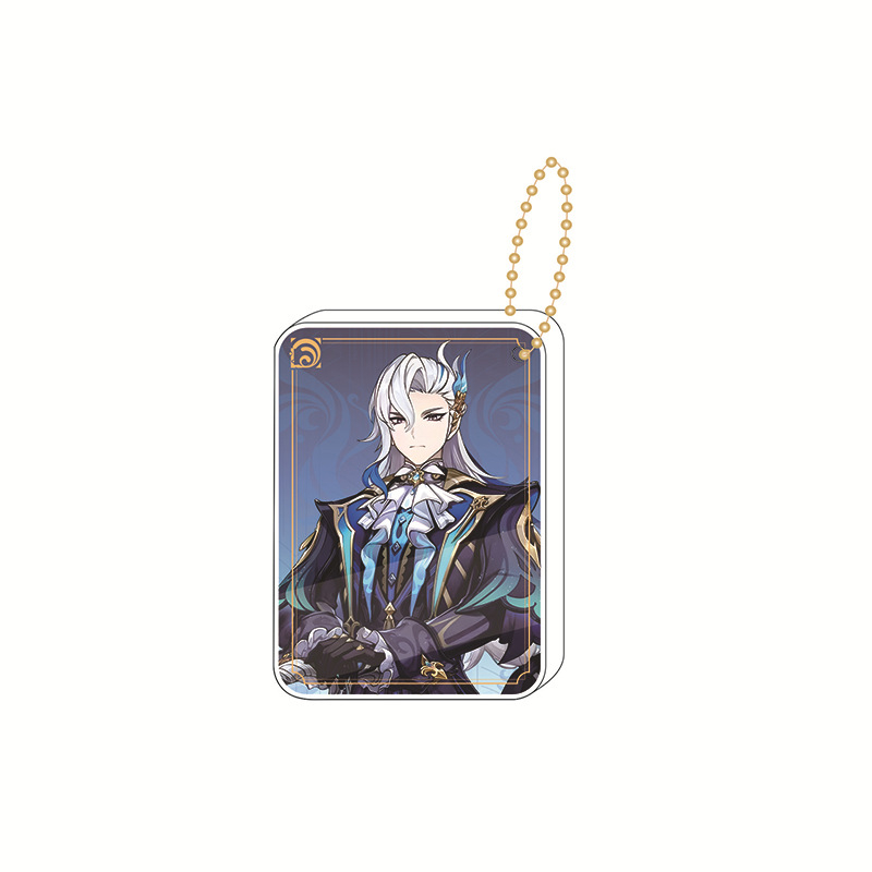 Genshin Móc Khóa acrylic Hình lynette neuvillette wriothesley