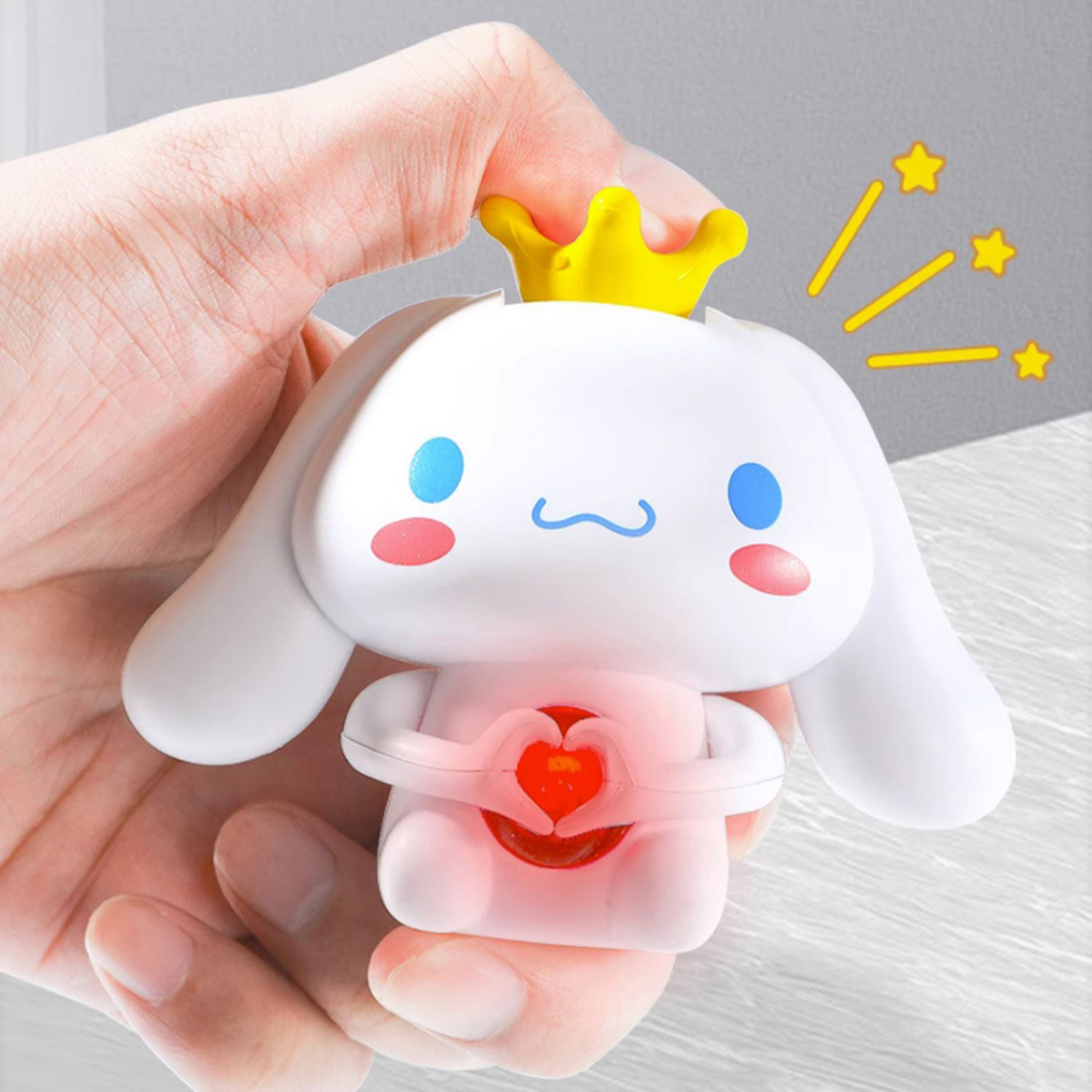 Đồ Chơi Người Ngoài Hành Tinh Hình Cinnamoroll Phát Sáng Trong Đêm