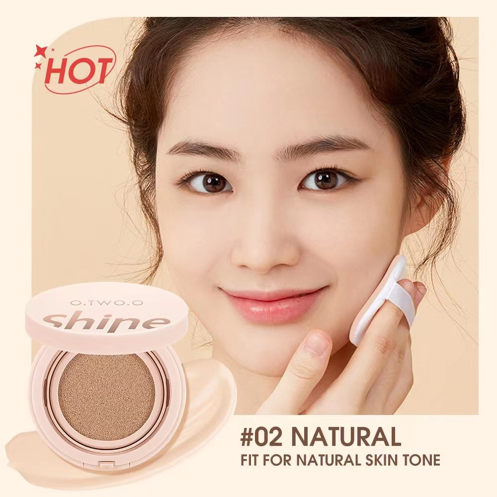 O.TWO.O Vitality New Muscle Air Cushion BB Cream Dưỡng ẩm Trang điểm khỏa thân không cất cánh