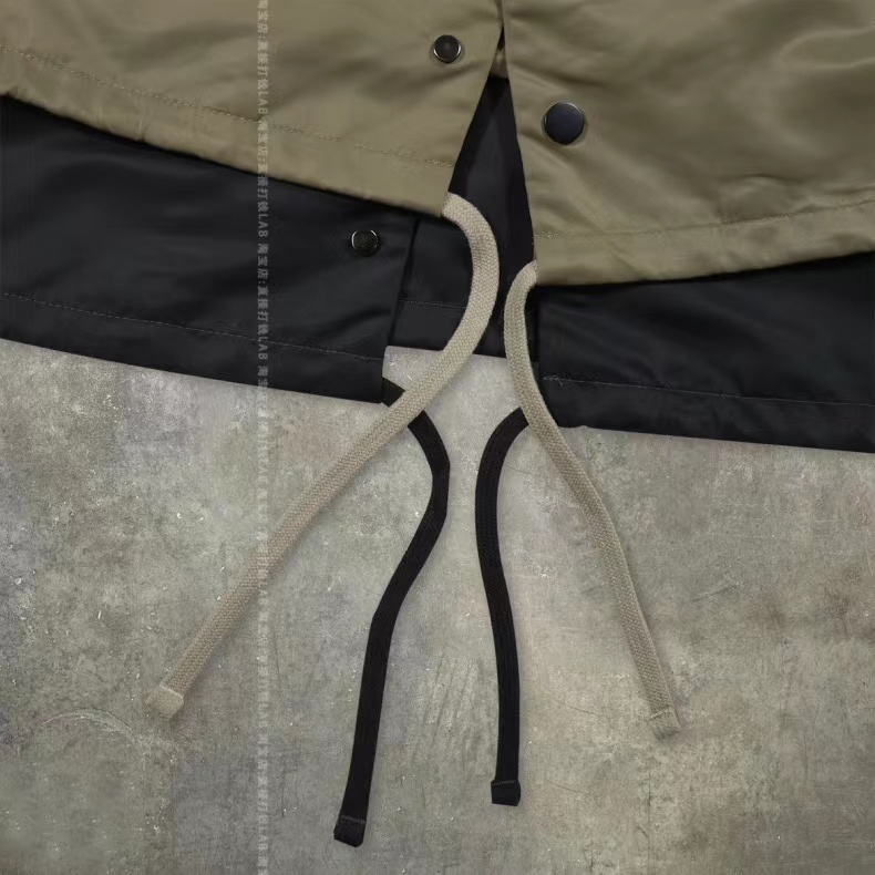 Áo Khoác Dáng Rộng Trọng Lượng Nhẹ Phong Cách Đường Phố Mới Cho Nam