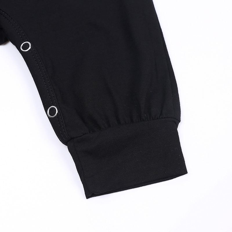 Bộ Áo Liền Quần Tay Dài Hóa Trang batman Thời Trang Cho Bé Sơ Sinh