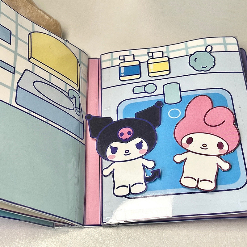 Sách sanrio doudou Tự Cắt Không Cắt