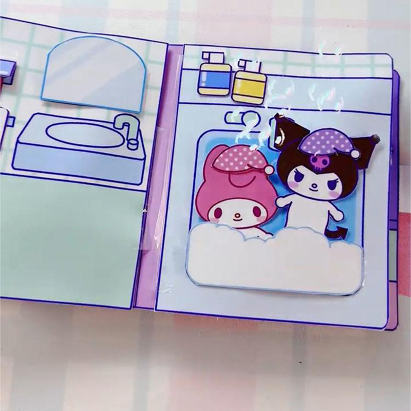 Sách sanrio doudou Tự Cắt Không Cắt