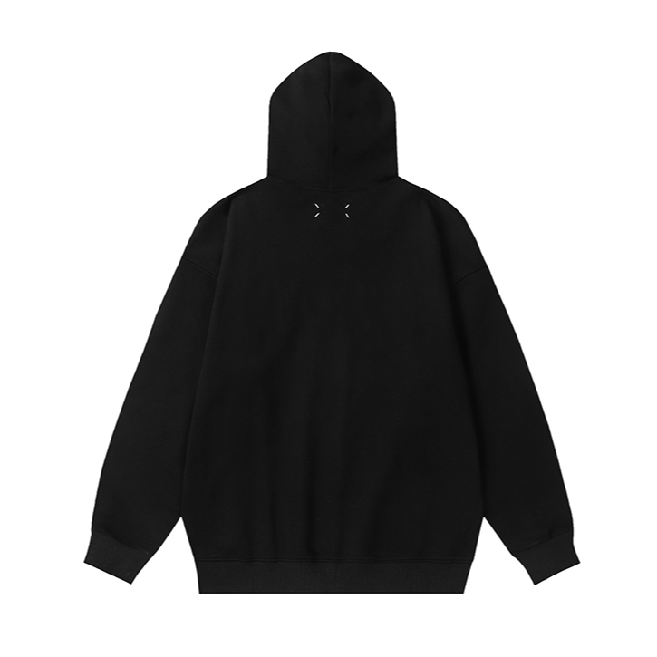 Áo hoodie Dáng Rộng In Chữ Phong Cách Đường Phố Mới Cho Nam