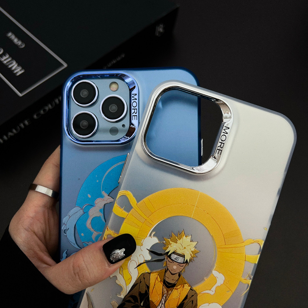 Ốp Điện Thoại Cứng Chống Rơi Họa Tiết naruto Cho iphone 15 14 13 12 pro max 15 pro max 14 pro max 11 12 pro max