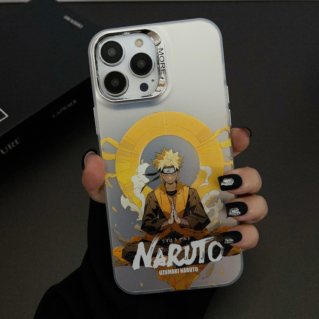 Ốp Điện Thoại Cứng Chống Rơi Họa Tiết naruto Cho iphone 15 14 13 12 pro max 15 pro max 14 pro max 11 12 pro max