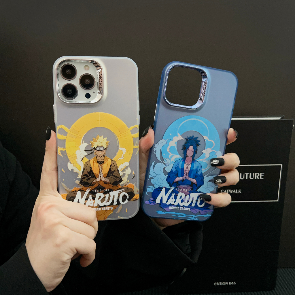 Ốp Điện Thoại Cứng Chống Rơi Họa Tiết naruto Cho iphone 15 14 13 12 pro max 15 pro max 14 pro max 11 12 pro max