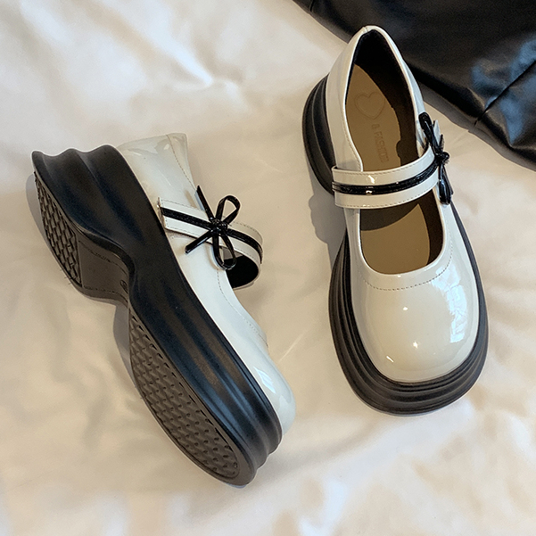 HHH  Giày Mary Jane Lolita đế cao 6cm Giày Búp Bê Đế da mềm đế êm thời trang 2023NEW Cho Nữ Phong cách fashion Beautiful Trendy B95F19Y 37Z230910