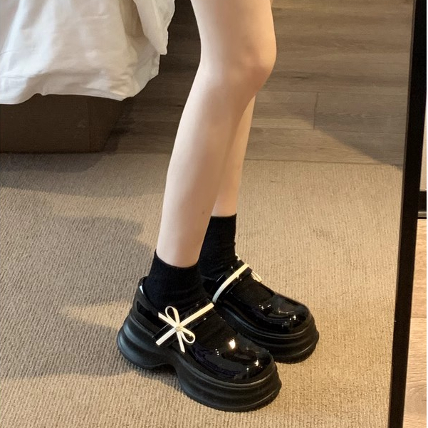 HHH  Giày Mary Jane Lolita đế cao 6cm Giày Búp Bê Đế da mềm đế êm thời trang 2023NEW Cho Nữ Phong cách fashion Beautiful Trendy B95F19Y 37Z230910