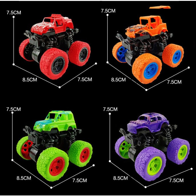 Đồ Chơi Xe Địa Hình Quán Tính Kép Mô Phỏng Shakeproof Offroad Cho Trẻ Em Autumn063