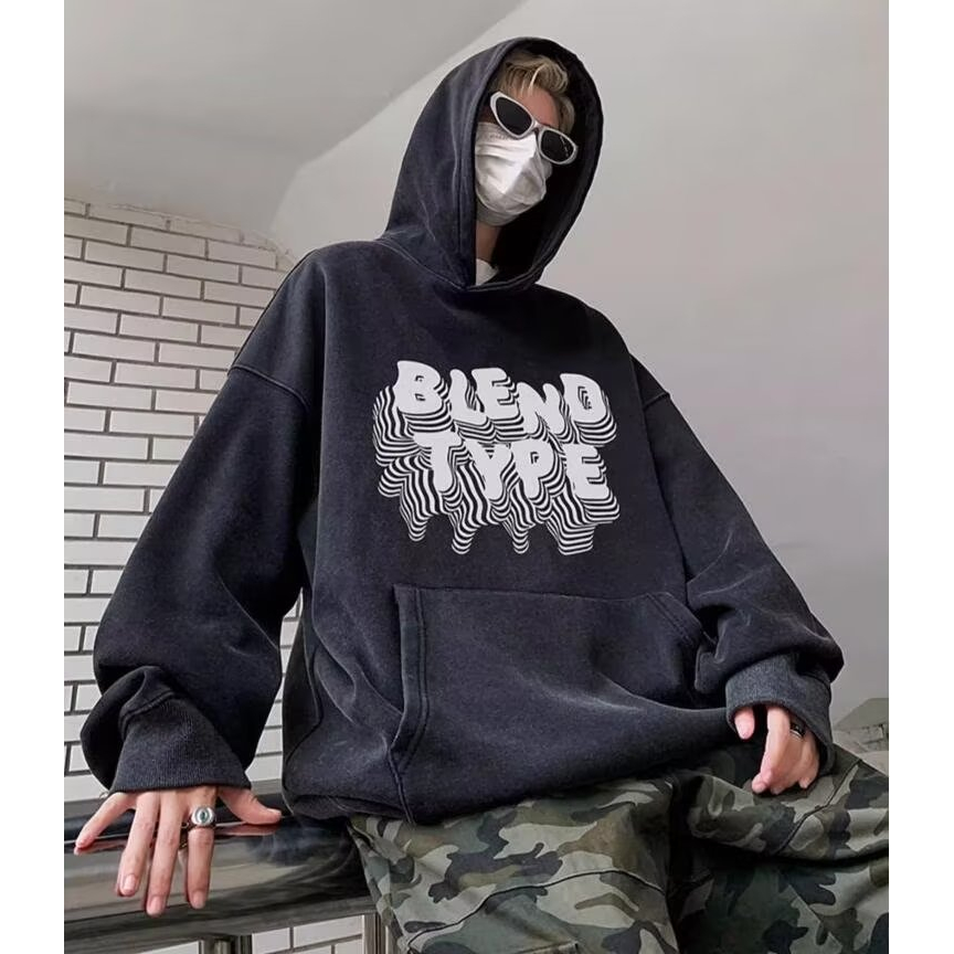 Mới Áo hoodie cotton áo hoodie nữ dày Dáng Rộng In Chữ áo hoodie hoạ tiết Phong Cách hip hop Mỹ Thời Trang áo hoodie form rộng Nam Nữ