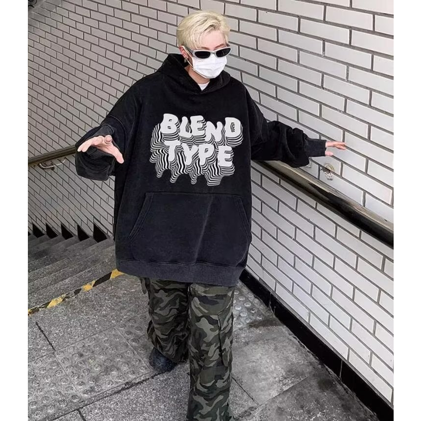 Mới Áo hoodie cotton áo hoodie nữ dày Dáng Rộng In Chữ áo hoodie hoạ tiết Phong Cách hip hop Mỹ Thời Trang áo hoodie form rộng Nam Nữ