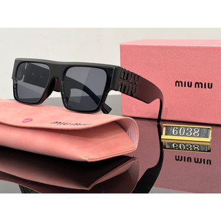 Kính mát hình chữ nhật phong cách vintage thời trang cho nam nữ 6038