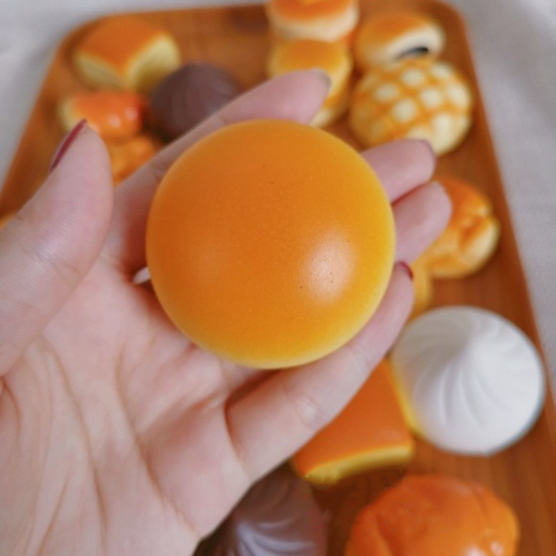 Đồ Chơi Xốp squishy Giảm Stress Hình Bánh Mì / Bánh Mì / Dứa Dễ Thương Cho Bé