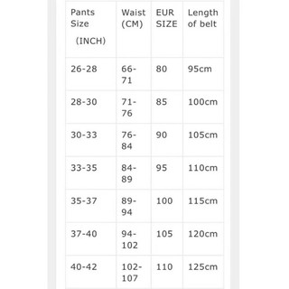 Thắt Lưng Da Bò Chính Hãng 20cm / 30cm / 40cm