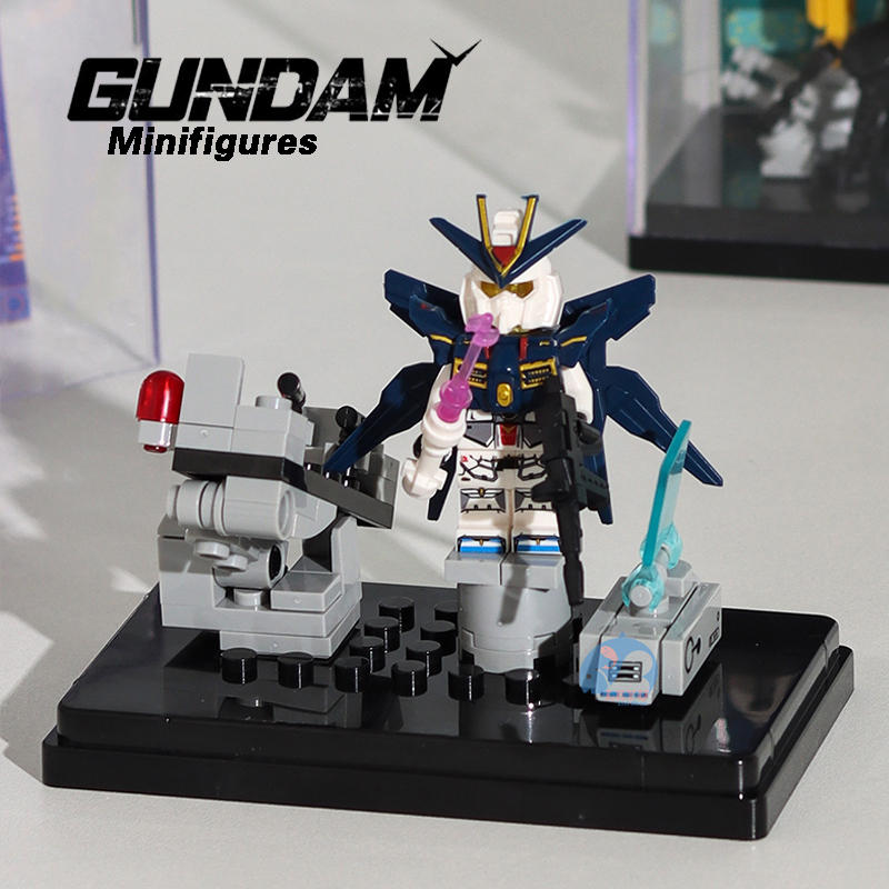 Hộp Đồ Chơi Lắp Ráp Mô Hình gundam 4 Trong 1 Chống Bụi Dành Cho Bé Trai