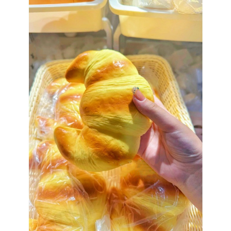 Caramel Đồ Chơi Bóp Giảm Căng Thẳng, Hình croissant