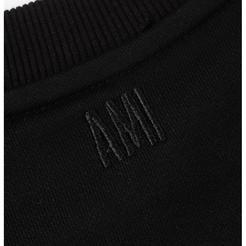 Áo Sweater Dệt Kim Tay Dài Cổ Tròn In Hình Trái Tim 360g Thời Trang Đường Phố Cho Nam Và Nữ