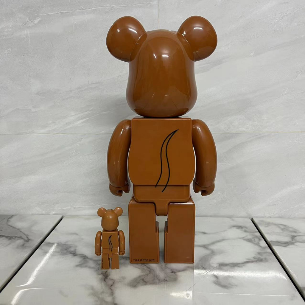 Mô Hình Nhân Vật bearbrick X tom Và jerry - 400% 28 cm & 100% 7cm