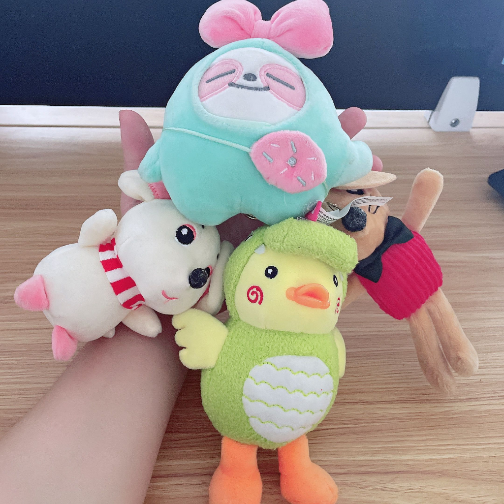 Thú Nhồi Bông Dễ Thương 13cm - 15cm