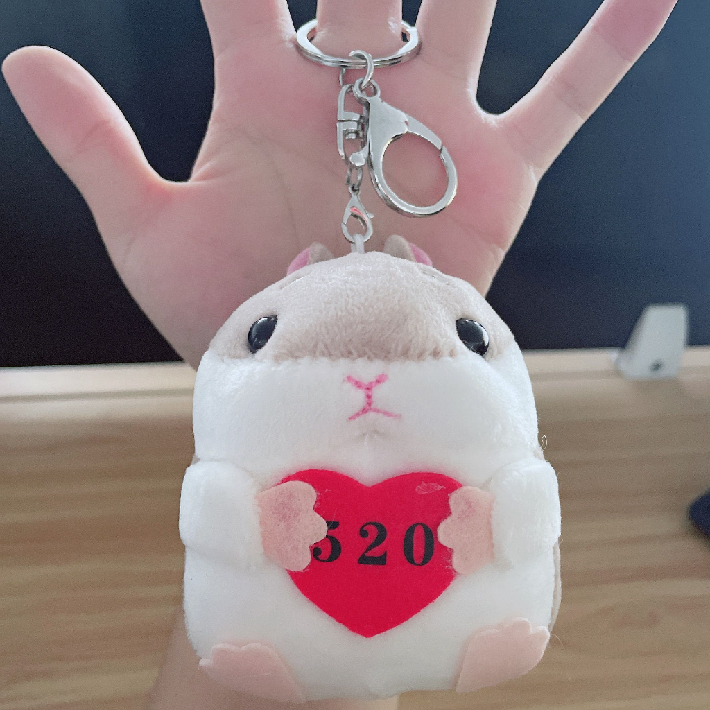 Stellalou anime susuwatari Móc Khóa Hình Chuột hamster Nhồi Bông Đáng Yêu Dành Cho Bé Gái