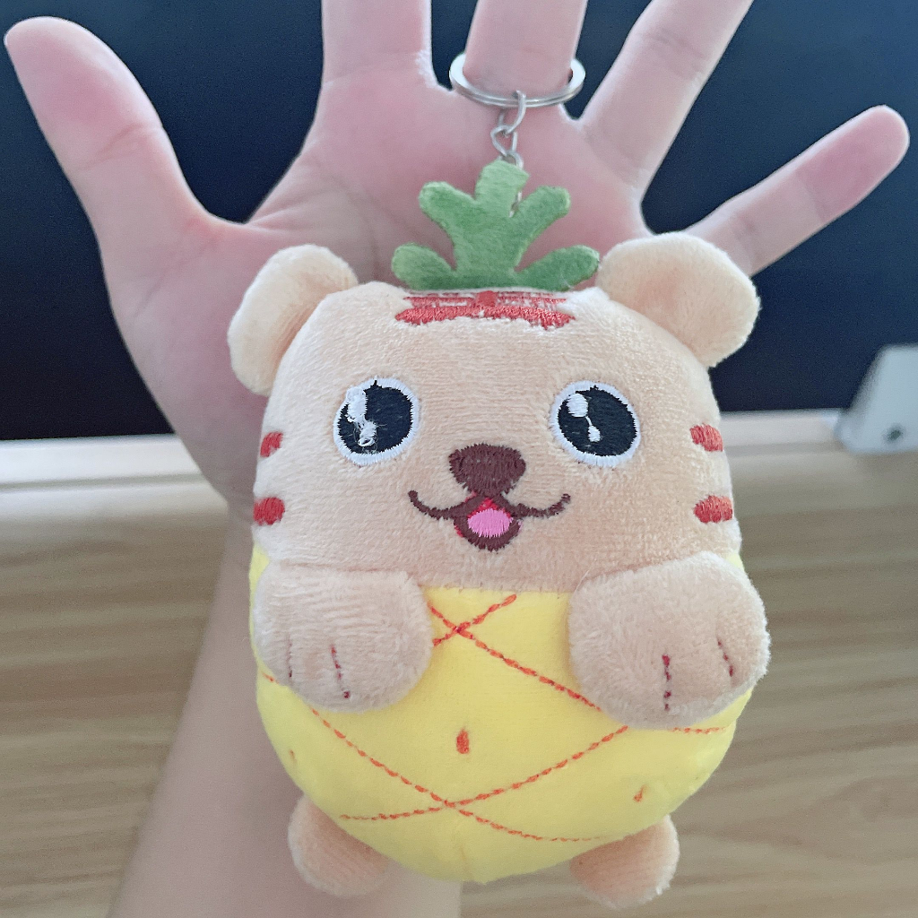 Stellalou anime susuwatari Móc Khóa Hình Chuột hamster Nhồi Bông Đáng Yêu Dành Cho Bé Gái