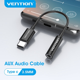Cáp Chuyển Đổi VENTION Type C Thành Cổng Âm Thanh Hifi 3.5mm Aux Dành Cho Huawei
