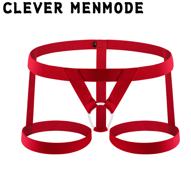 [clever-menmode] Quần Lót Nam Lọt Khe Rỗng Lưng Thấp Dây silicone Co Giãn Gợi Cảm
