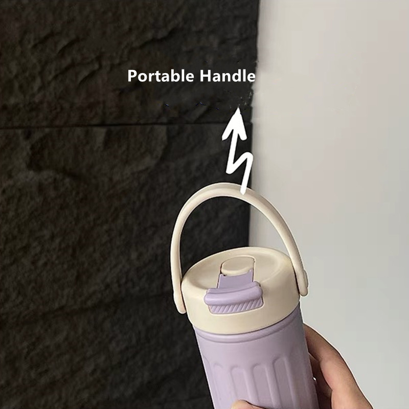 Bình Nước Giữ Nhiệt Bằng Thép Không Gỉ 304 Thời Trang 500ml