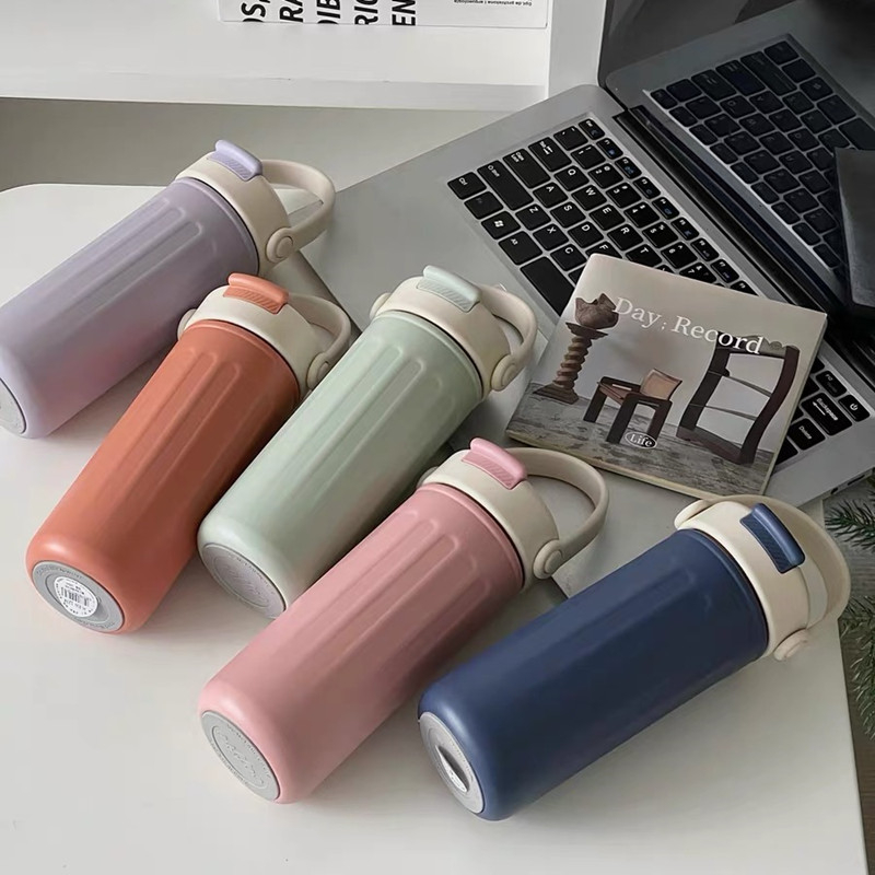 Bình Nước Giữ Nhiệt Bằng Thép Không Gỉ 304 Thời Trang 500ml