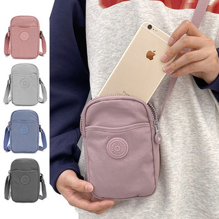  Túi Đựng Điện Thoại Đeo Chéo Vai Bằng Vải nylon Nhẹ Chống Nước Kích Thước Nhỏ Hàng Mới 2023 Dành Cho Bạn Nữ Mang Một Người Đi Mua Sắm Ngoài Trời 