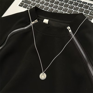 Vòng cổ Mặt Hình Gấu Phong Cách hip hop Thời Trang Hàn Quốc