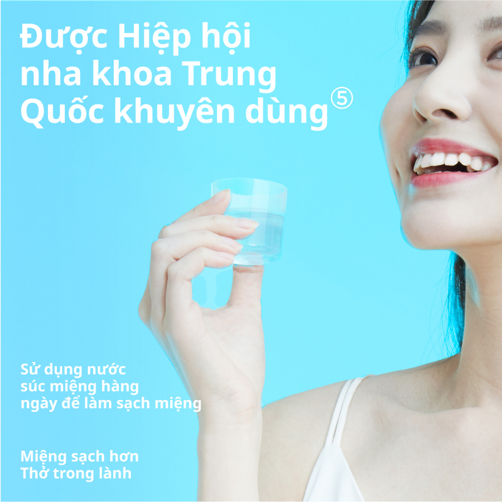 Canban Nước súc miệng lợi khuẩn Canban 500ml mùi bạc hà dễ mang theo chăm sóc vệ sinh răng miệng cho hơi thở thơm lâu