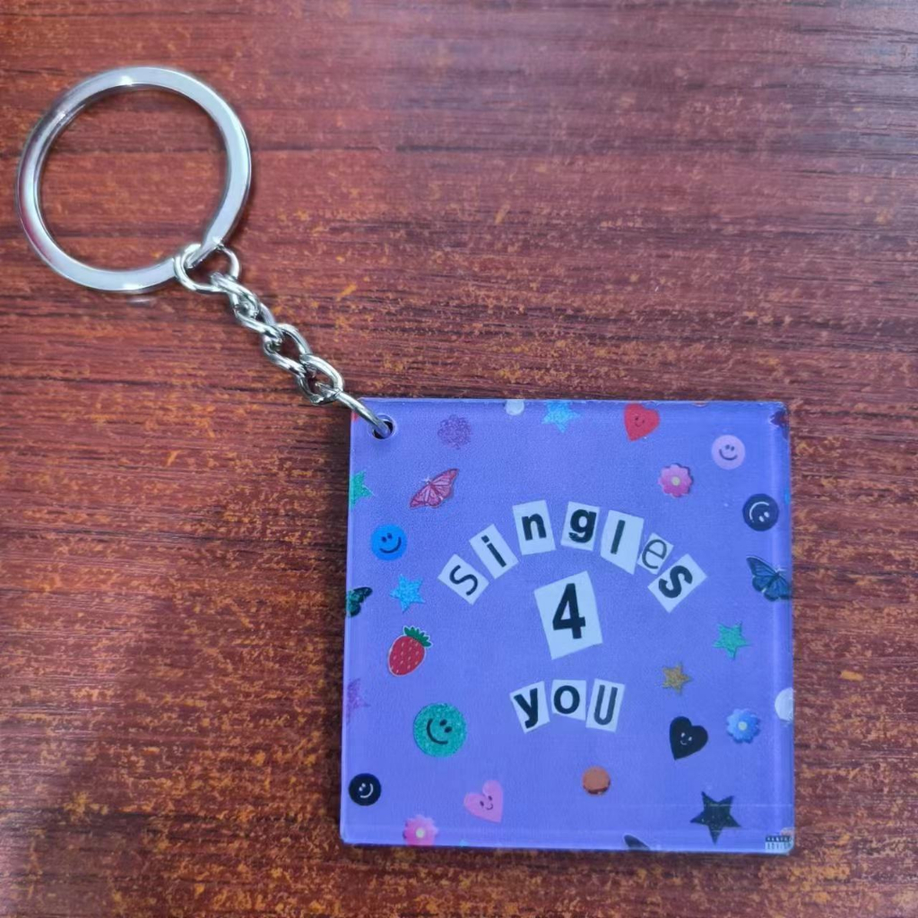 Móc Khóa Bằng acrylic Lấy Cảm Hứng Từ olivia rodrigo sour Gusts Mới