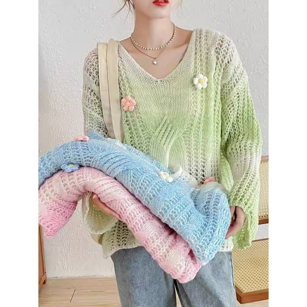 KIKONEY SHOP Áo Len croptop áo tingoan áo nữ kiểu 2023 New Style A29J2FM 34Z230821