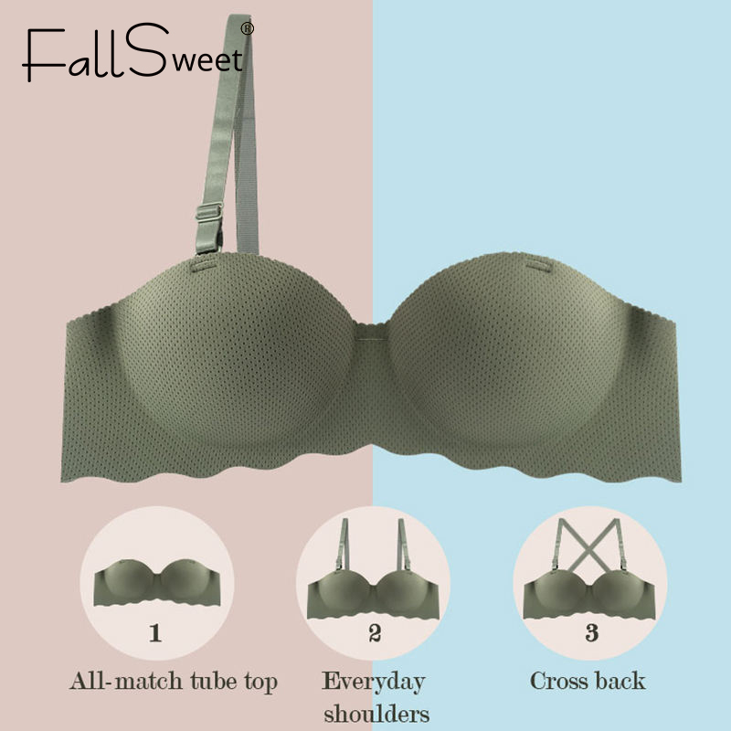 Áo ngực FALLSWEET nâng ngực mềm mại thoải mái gợi cảm cho nữ