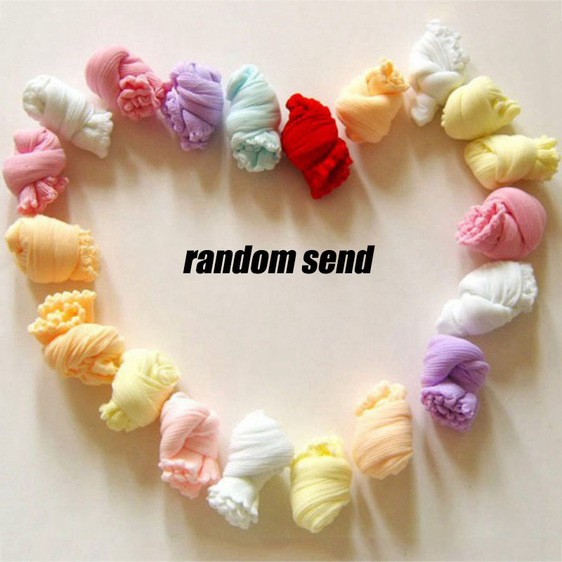 Vớ cotton Trơn Họa Tiết Hoạt Hình Dễ Thương Cho Bé